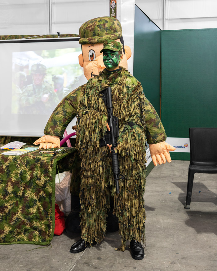 Camilo Ramirez, Camuflaje